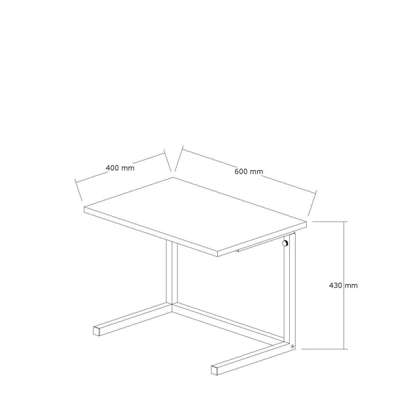 Laptop Standing Desk Sparkle - Atlantic Pine Atlantic Pine