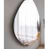 Hanah Home Mirror Besso - Black Black