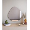 Hanah Home Mirror Besso - Black Black