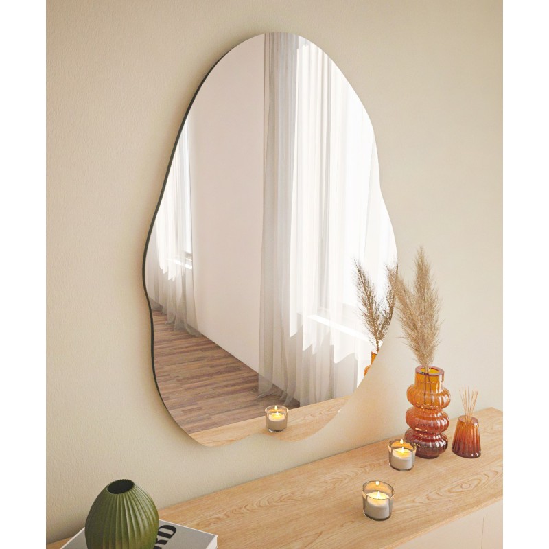 Hanah Home Mirror Ohho - Black Black