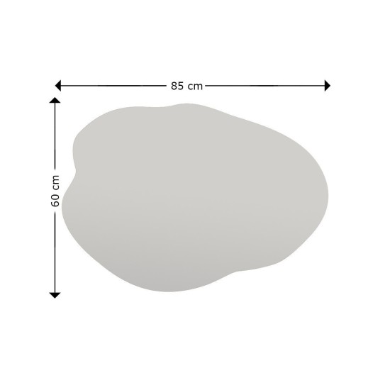 Mirror Ohho - Black Black Hanah Home Mirror Ohho - Black Black