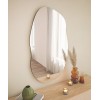 Hanah Home Mirror Lossa - Black Black