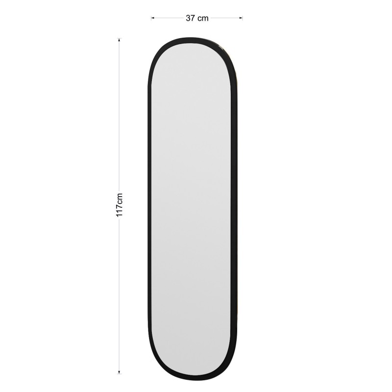 Mirror Magnum - Black Black