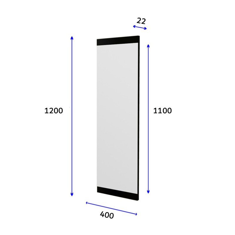 Mirror Azus - Black Black