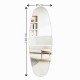 Cheval Mirror Venti - Transparent Transparent Cheval Mirror Venti - Transparent Transparent