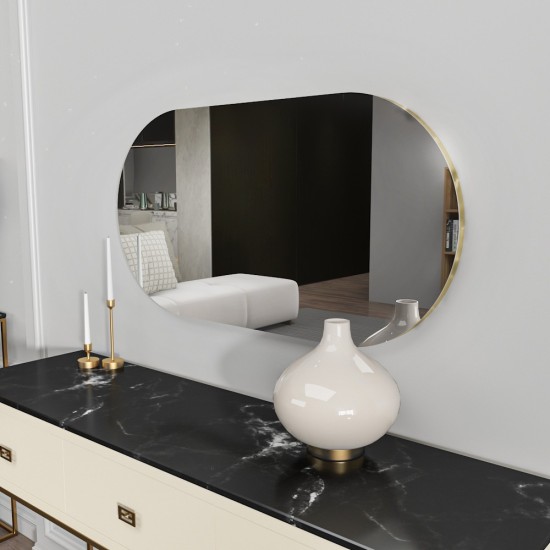 Mirror Riors - Transparent, Gold Transparent
Gold Mirror Riors - Transparent, Gold Transparent
Gold