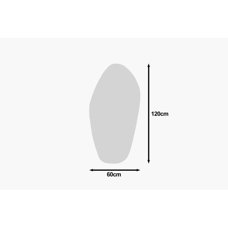 Hanah Home Mirror Bella - Black Black