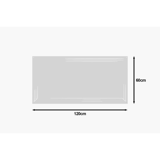 Mirror Moen - White White Mirror Moen - White White