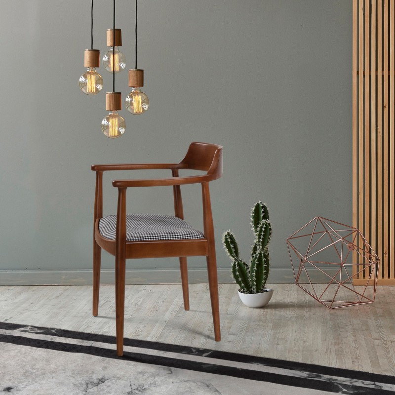 Chair Albero43 Walnut
Black
White