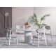 Dining Table Aqua - White White Dining Table Aqua - White White