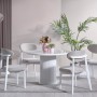Dining Table Aqua - White White