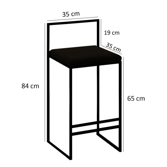 Bar Stool Nordic - Fume Fume
