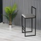 Bar Stool Nordic - Grey Grey