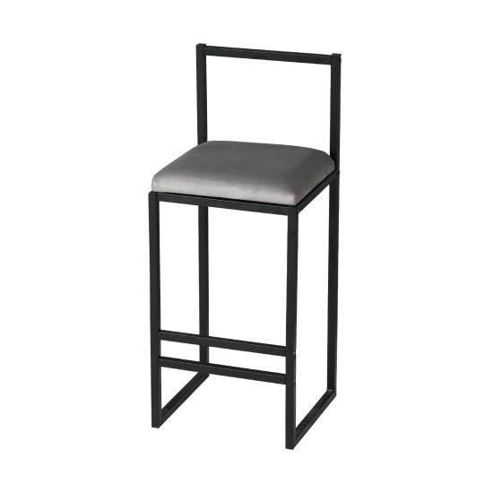 Bar Stool Nordic - Grey Grey