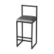 Bar Stool Nordic - Grey Grey