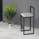 Bar Stool Nordic - Cream Cream