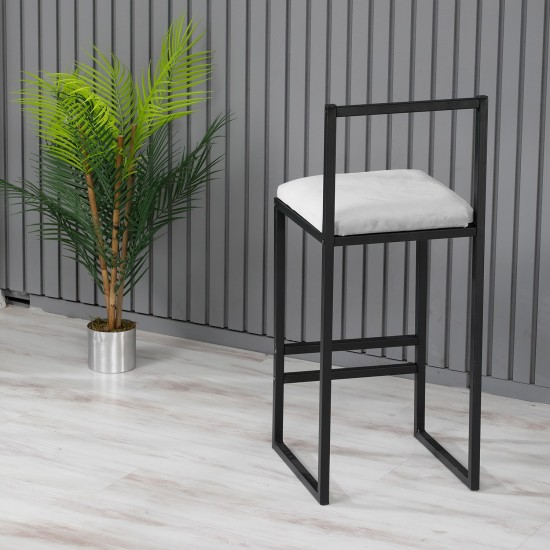 Bar Stool Nordic - Cream Cream