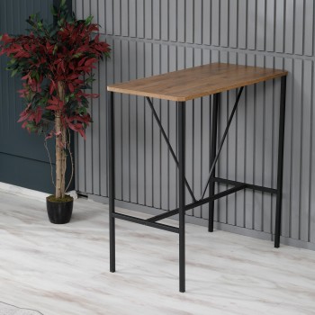 Bar Table Nordic Walnut
Black