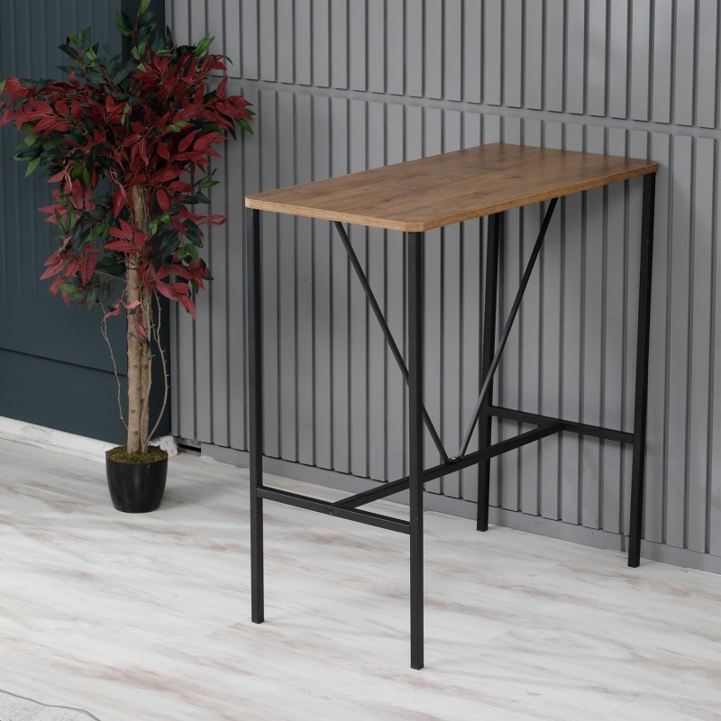 Bar Table Nordic Walnut
Black