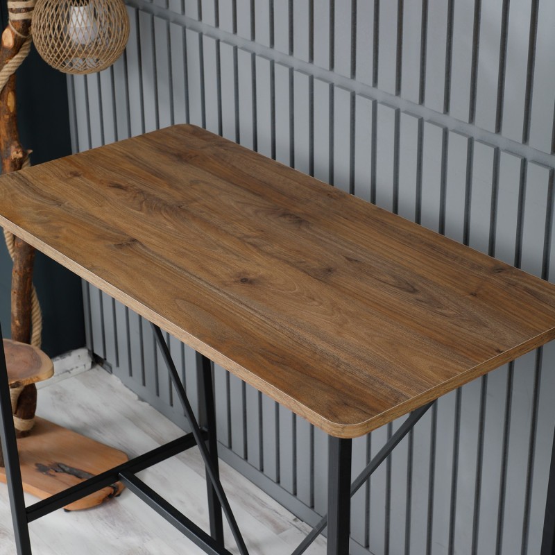 Bar Table Nordic Walnut
Black