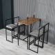 Bar Table & Stool Set (5 Pieces) Nordic - Grey Grey
Walnut
Black Bar Table & Stool Set (5 Pieces) Nordic - Grey Grey
Walnut
Black