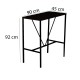 Bar Table & Stool Set (5 Pieces) Nordic - Grey Grey
Walnut
Black Bar Table & Stool Set (5 Pieces) Nordic - Grey Grey
Walnut
Black