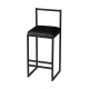 Bar Table & Stool Set (5 Pieces) Nordic - Black Walnut
Black