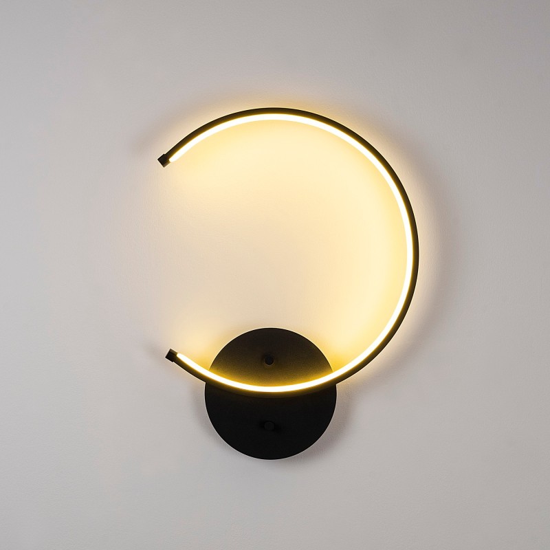 Wall Lamp Moon - 13328 Black
