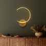 Wall Lamp Moon - 13329 Gold