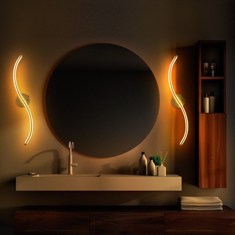Wall Lamp Yılan - 13280 Gold