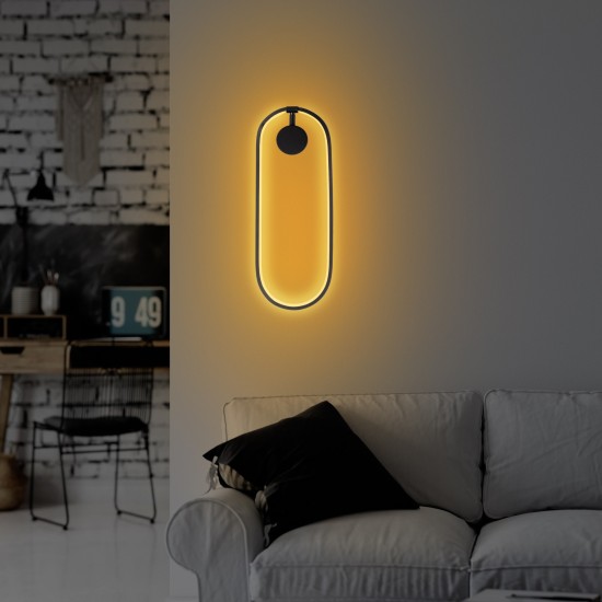 Wall Lamp Can - 13556 Black Wall Lamp Can - 13556 Black