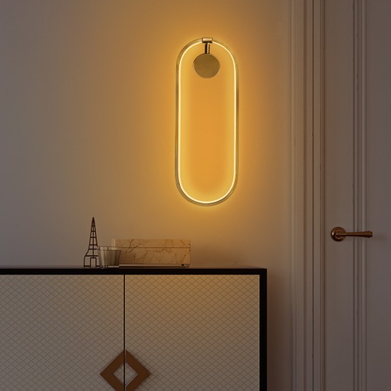 Wall Lamp Can - 13557 Gold