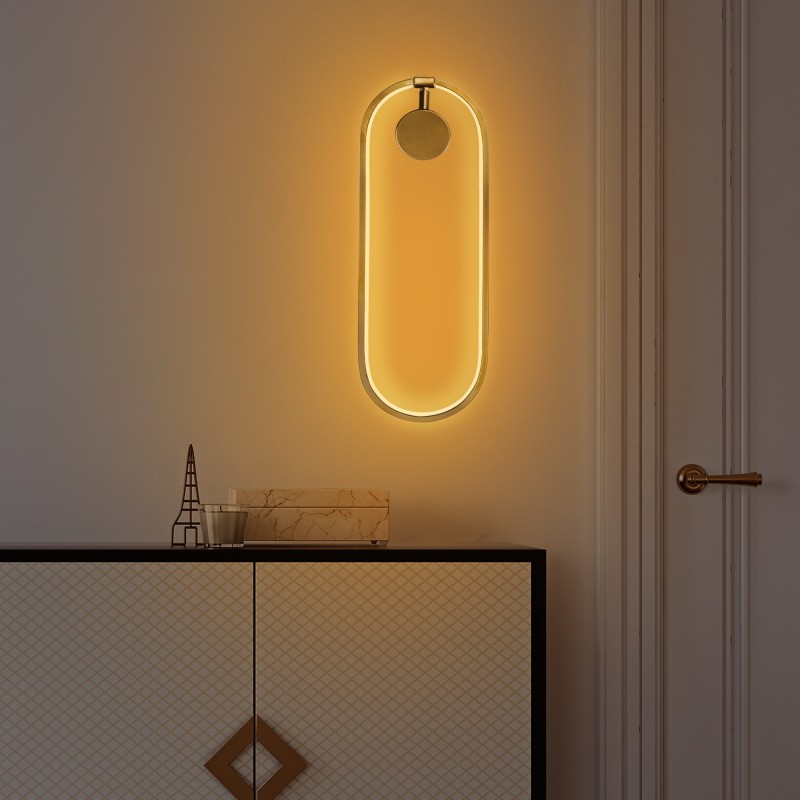 Wall Lamp Can - 13557 Gold