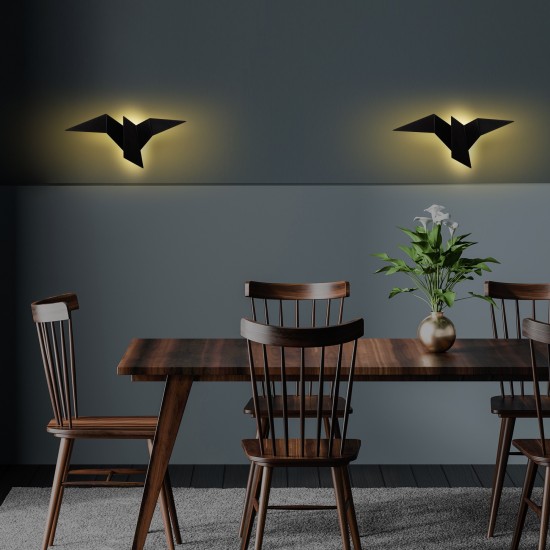 Wall Lamp Pacalı - 13500 - L Black Opviq Wall Lamp Pacalı - 13500 - L Black