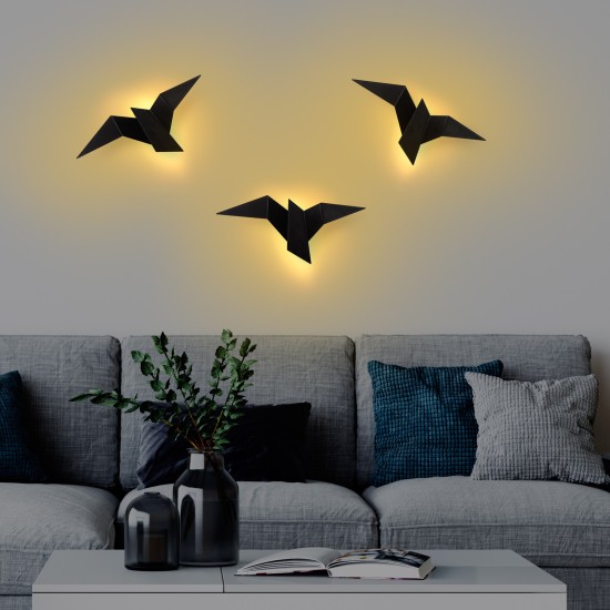 Wall Lamp Pacalı - 13500 - L Black Opviq Wall Lamp Pacalı - 13500 - L Black