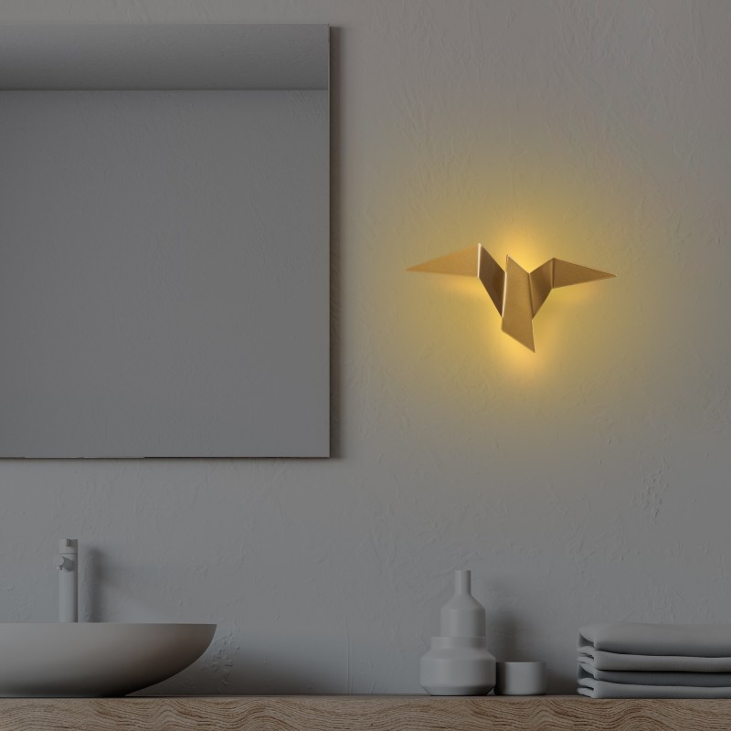 Opviq Wall Lamp Pacalı - 13503 - M Gold