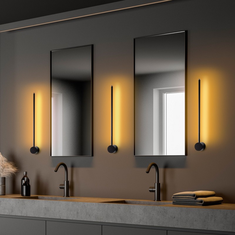 Opviq Wall Lamp Sword - 13480 Black