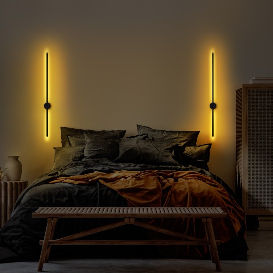 Opviq Wall Lamp Sword - 13484 Black
