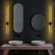 Opviq Wall Lamp Sword - 13484 Black