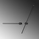 Wall Lamp Sword - 13488 Black
