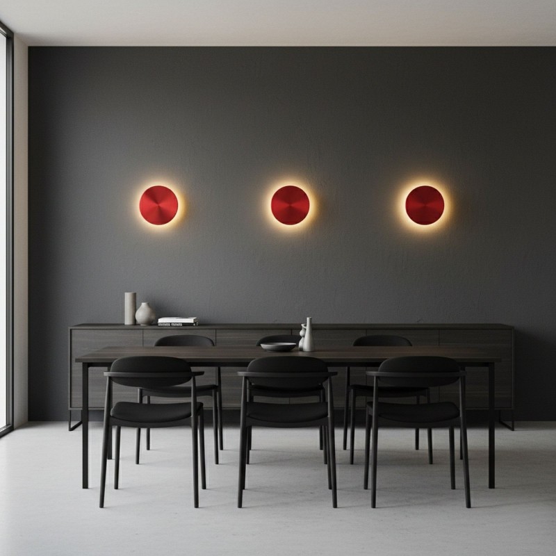 Wall Lamp Aura - 15520 - L - K Red