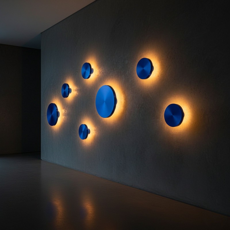 Wall Lamp Aura - 15520 - L - M Blue