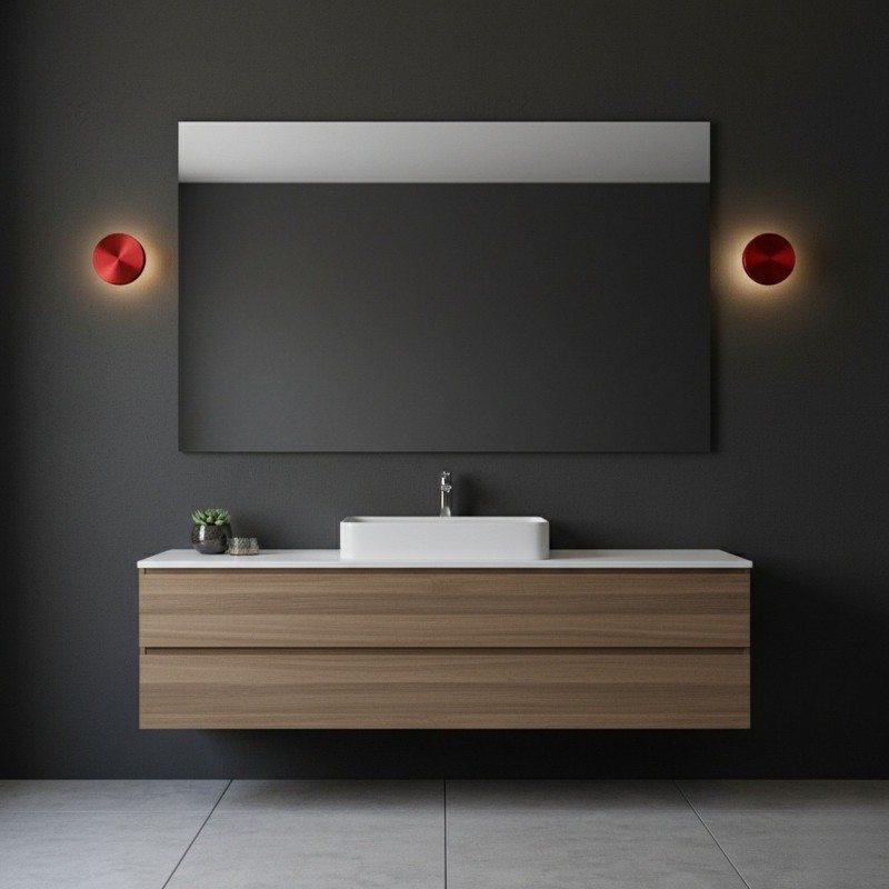 Wall Lamp Aura - 15520 - M - K Red