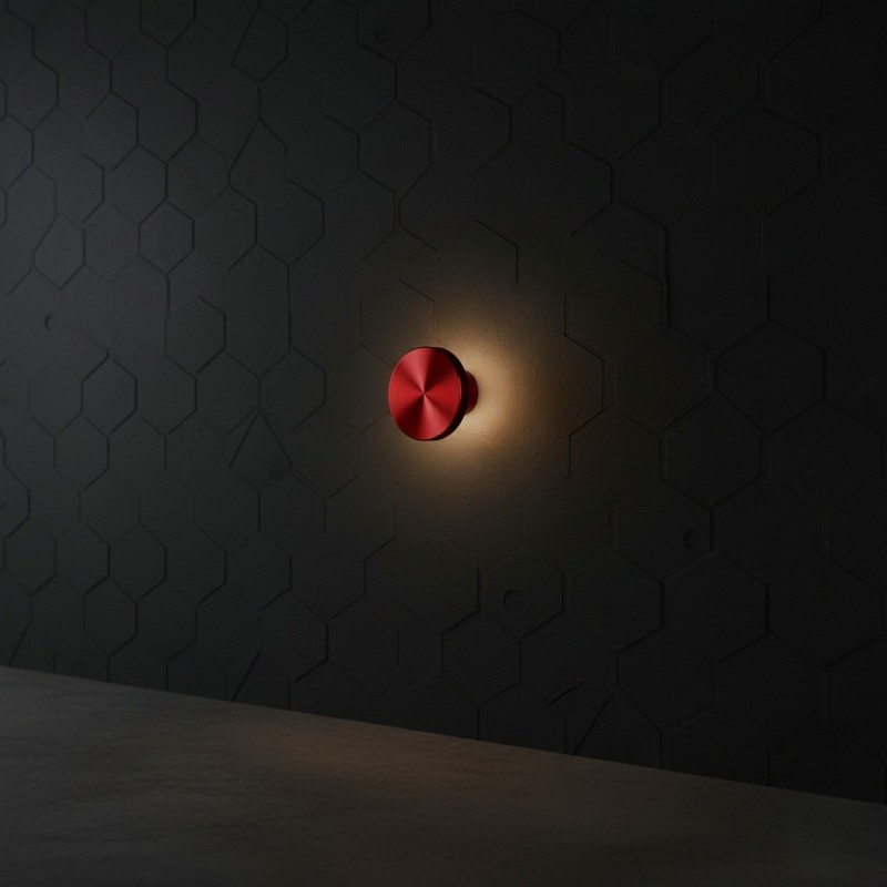 Wall Lamp Aura - 15520 - M - K Red