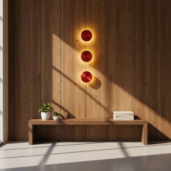 Wall Lamp Aura - 15520 - S - K Red