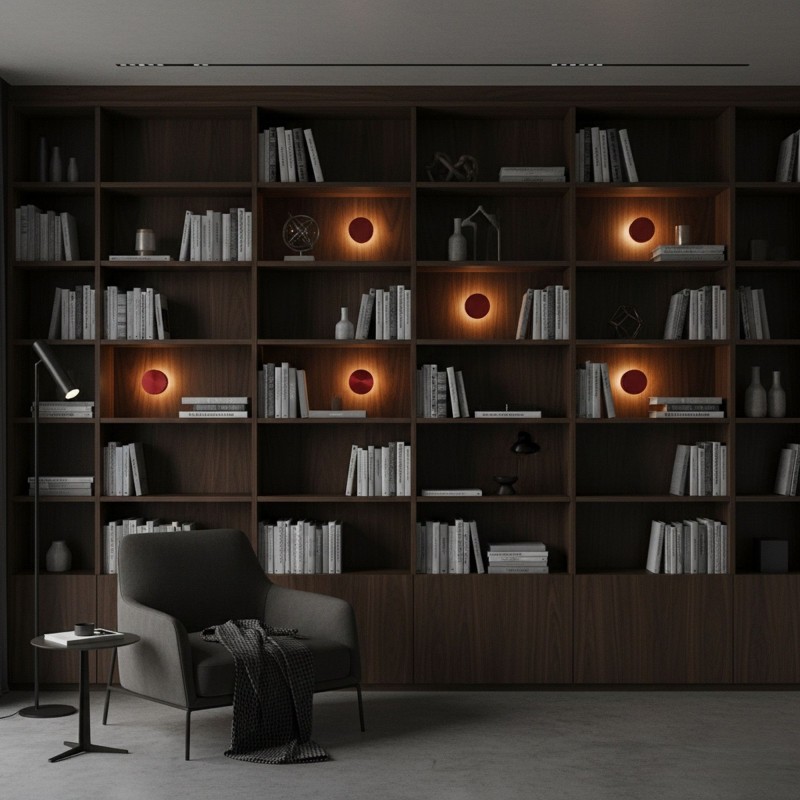 Wall Lamp Aura - 15520 - S - K Red