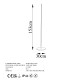 Floor Lamp Only - 13318 Gold Opviq Floor Lamp Only - 13318 Gold