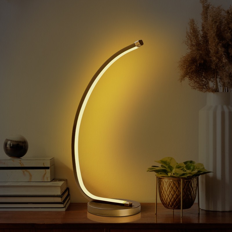 Table Lamp Bevel - 13322 Gold