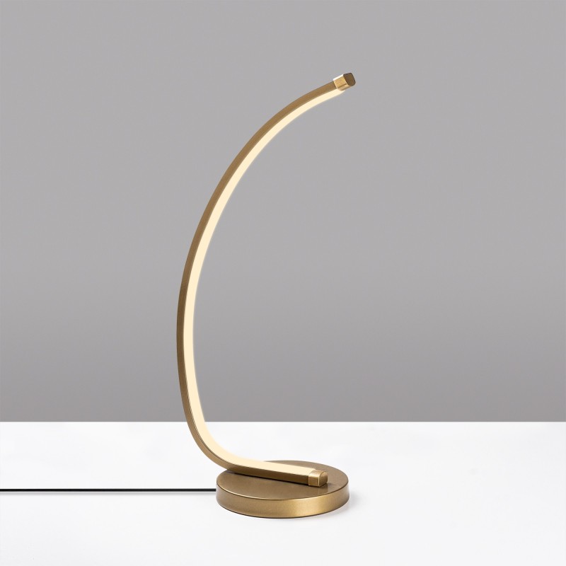 Table Lamp Bevel - 13322 Gold