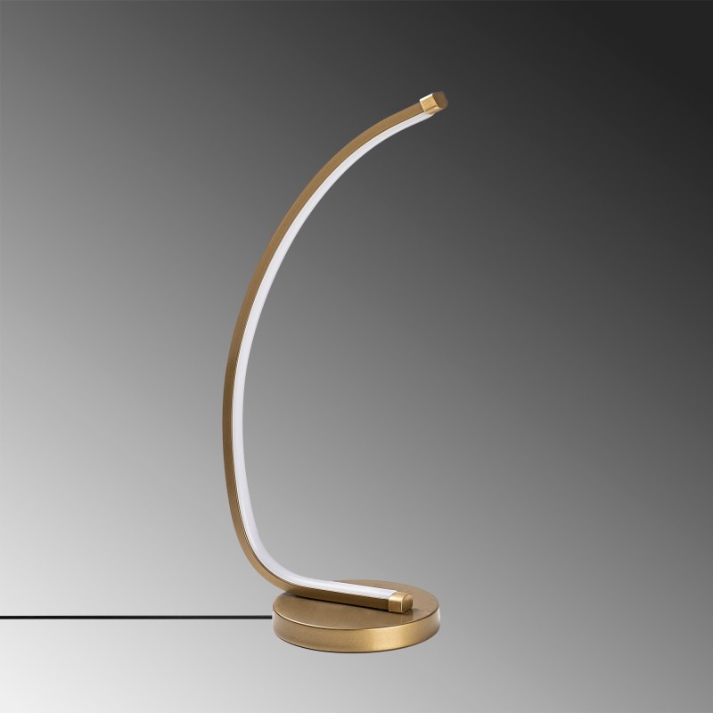 Table Lamp Bevel - 13322 Gold